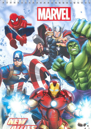 Marvel: New Allies coloring Children | المعرض المصري للكتاب EGBookfair