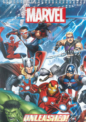 Marvel: unleashed coloring Children | المعرض المصري للكتاب EGBookfair