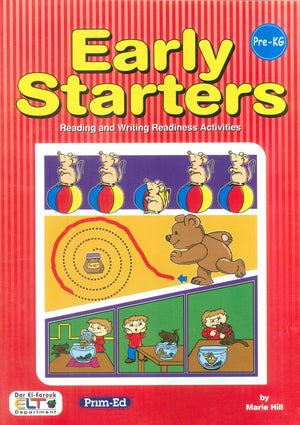 Early starters reading and writing readiness activities Children | المعرض المصري للكتاب EGBookfair