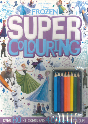 From the Movie Disney Frozen Super Colouring | المعرض المصري للكتاب EGBookFair