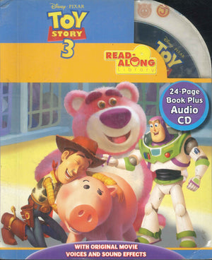 Disney Pixar Toy Story 3 Read Along Library 24 Page Book Plus Audio CD | المعرض المصري للكتاب EGBookFair