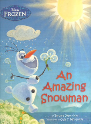 Disney Frozen An Amazing Snowman Barbara Jean Hicks | المعرض المصري للكتاب EGBookFair