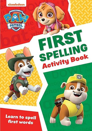 PAW Patrol: First Spelling Activity Book Children | المعرض المصري للكتاب EGBookfair