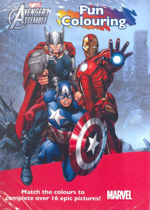 Marvel Avengers Assemble Fun Coloring Marvel كتب اطفال | المعرض المصري للكتاب EGBookfair