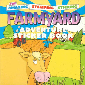FARMYARD ADVENTURE STICKER BOOK carron Brown Children | المعرض المصري للكتاب EGBookfair