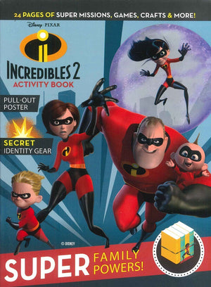 incredibles 2 Activity Book Children | المعرض المصري للكتاب EGBookfair