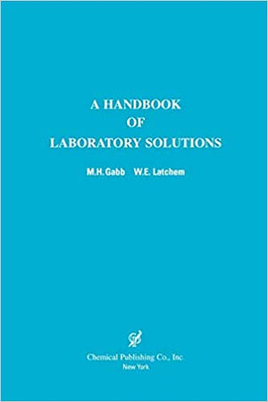 A Handbook of Laboratory Solutions M.H.Gabb Medical Books | المعرض المصري للكتاب EGBookfair