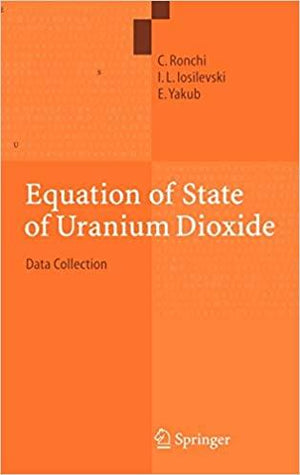 Equation of State of Uranium Dioxide E.S. Yakub Mathematics and Statistics | المعرض المصري للكتاب EGBookfair