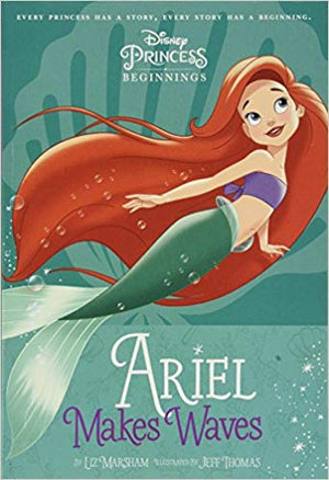 DISNEY PRINCESS BEGINNINGS BEGINNINGS ARIEL MAKES WAVES Children | المعرض المصري للكتاب EGBookfair