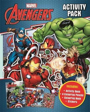 MARVEL AVENGERS ACTIVITY PACK Children | المعرض المصري للكتاب EGBookfair