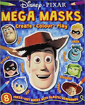 DISNEY PIXAR MEGA MASKS CREATE COLOUR PLAY Children | المعرض المصري للكتاب EGBookfair
