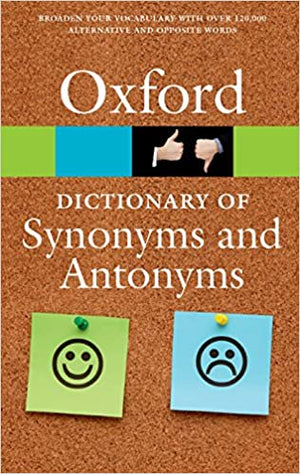 The Oxford Dictionary of Synonyms and Antonyms قواميس ومعاجم | المعرض المصري للكتاب EGBookfair