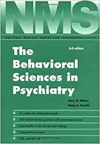 NMS The Behavioral Sciences in Psychiatry  | المعرض المصري للكتاب EGBookFair