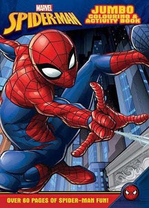 MARVEL SPIDER-MAN: Jumbo Colouring and Activity Book Children | المعرض المصري للكتاب EGBookfair