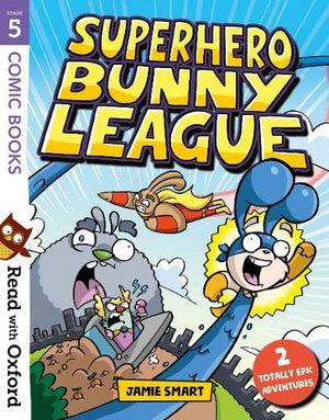 SUPERHERO BUNNY LEAGUE STAGE5 Children | المعرض المصري للكتاب EGBookfair
