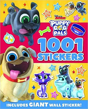 disney junior Puppy Dog Pals:1001 Stickers Children | المعرض المصري للكتاب EGBookfair
