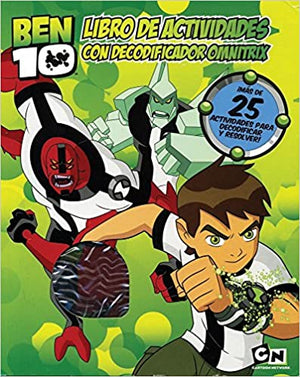 BEN 10 LIBRO DE ACTIVIDADES CON DECODIFICADOR Children | المعرض المصري للكتاب EGBookfair