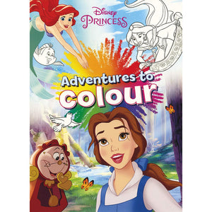 Disney Princess Adventures to Colour Children | المعرض المصري للكتاب EGBookfair
