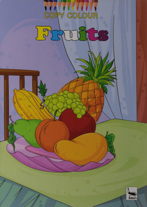Copy Colour: Fruits (EMU) Sunita Pant Bansal Children | المعرض المصري للكتاب EGBookfair