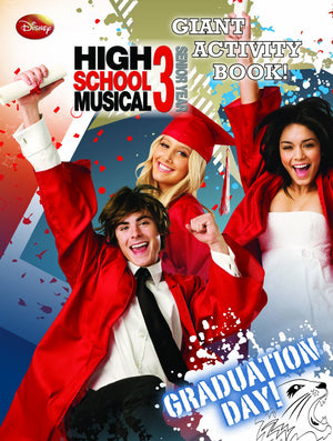 High School Musical 3 Senior Year Graduation Day! Giant Activity Book Children | المعرض المصري للكتاب EGBookfair