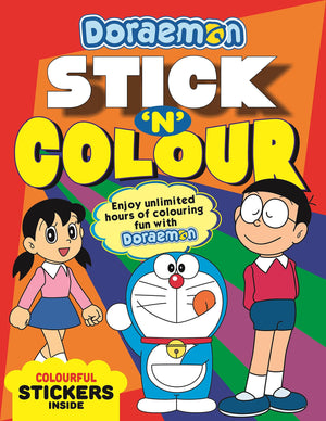 Doraemon Stick N Colour - Red Cover BPI India Children | المعرض المصري للكتاب EGBookfair