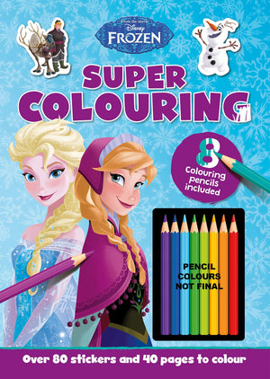 Disney Frozen: Super Colouring Children | المعرض المصري للكتاب EGBookfair