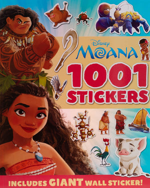 Disney Moana: 1001 Stickers Children | المعرض المصري للكتاب EGBookfair