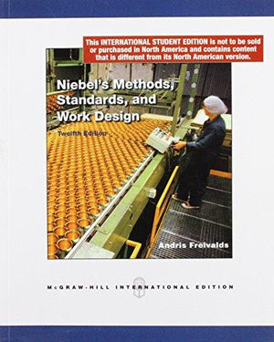 Nebels Methods Stndards And Work Design 12Ed (Ie) (Pb 2009) Engineering Sciences | المعرض المصري للكتاب EGBookfair