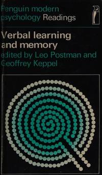 Penguin Modern Psychology Verbal Learning and Memory Geoffrey Psychology and Sociology | المعرض المصري للكتاب EGBookfair