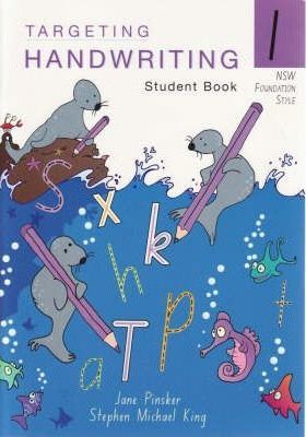 TARGETING : Handwriting StudentBook 1 New Foundation Style Jane pinsker Stephen Micheal King Children | المعرض المصري للكتاب EGBookfair