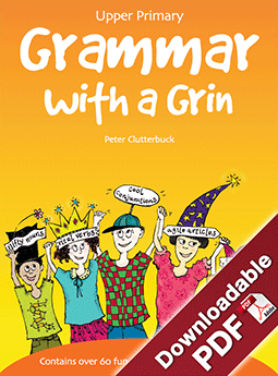 Grammar with a grin "Upper" Peter Clutterbuck Children | المعرض المصري للكتاب EGBookfair
