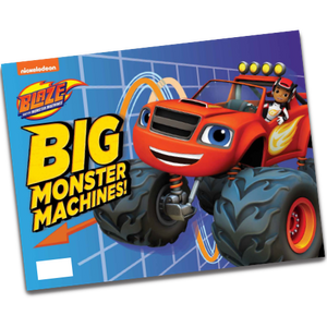 Blaze - Big Monster Machines Disney Children | المعرض المصري للكتاب EGBookfair