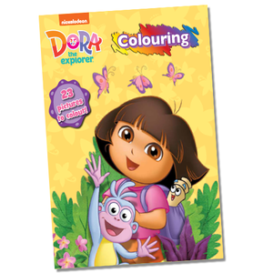Dora The Explorer - Colouring Disney Children | المعرض المصري للكتاب EGBookfair