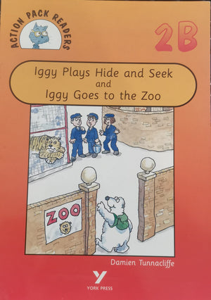 Iggy Plays Hide and Seek and Iggy goes to the zoo Damien Tunnacliffe Children | المعرض المصري للكتاب EGBookfair