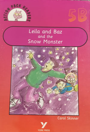 Leila and Baz and the Snow Monster Carol Skinner Children | المعرض المصري للكتاب EGBookfair