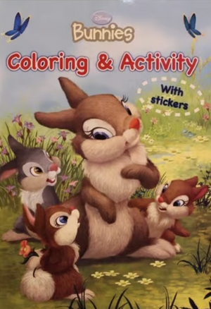 Bunnies : Coloring and Activities Disney كتب اطفال | المعرض المصري للكتاب EGBookfair