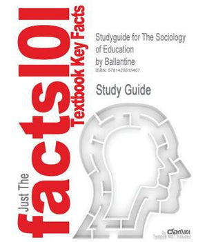 Studyguide for the Sociology of Education Education and Learning | المعرض المصري للكتاب EGBookfair