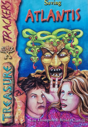 Saving Atlantis - Treasure Trackers LISA THOMPSON Children | المعرض المصري للكتاب EGBookfair