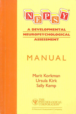 NEPSY A Developmental Neuropsychological Assessment Sally Kemp | المعرض المصري للكتاب EGBookFair