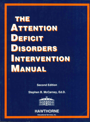Attention Deficit Disorders Intervention Manual Stephen B. McCarney | المعرض المصري للكتاب EGBookFair