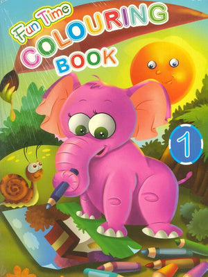 fun time coloouring book 1 Children | المعرض المصري للكتاب EGBookfair