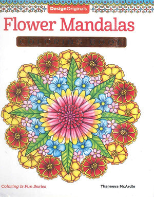 Design Originals - Flower Mandalas كتب اطفال | المعرض المصري للكتاب EGBookfair