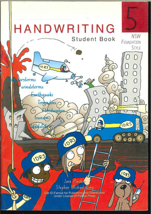 TARGETING : Handwriting StudentBook 5 New Foundation Style Jane pinsker Stephen Micheal King Children | المعرض المصري للكتاب EGBookfair