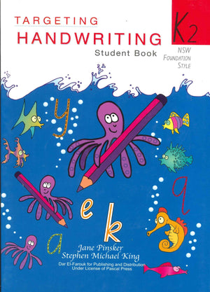 TARGETING : Handwriting StudentBook K2 Jane pinsker Stephen Micheal King Children | المعرض المصري للكتاب EGBookfair