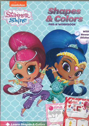Shimmer Shine - Shapes and Colors Disney Children | المعرض المصري للكتاب EGBookfair