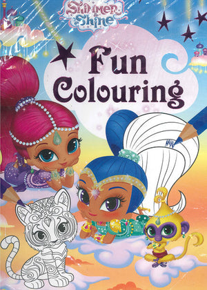 Shimmer Shine - Fun Colouring Disney Children | المعرض المصري للكتاب EGBookfair