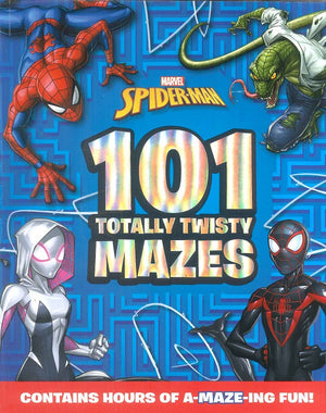 Marvel Spider-Man: 101 Totally Twisty Mazes | المعرض المصري للكتاب EGBookFair