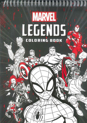 Marvel: Legends Coloring Book | المعرض المصري للكتاب EGBookFair