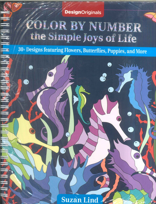 Color by number the simple joys of life Children | المعرض المصري للكتاب EGBookFair