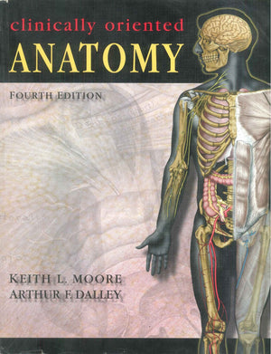 Clinically Oriented Anatomy Fourth Edition Keith L. Moore Medical Books | المعرض المصري للكتاب EGBookFair